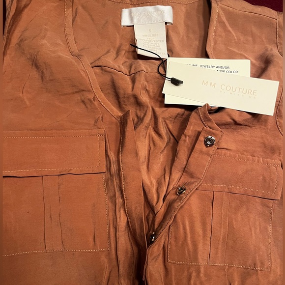 MM Couture Cocktail Dress- NEW WITH TAGS, size S - Picture 3 of 3